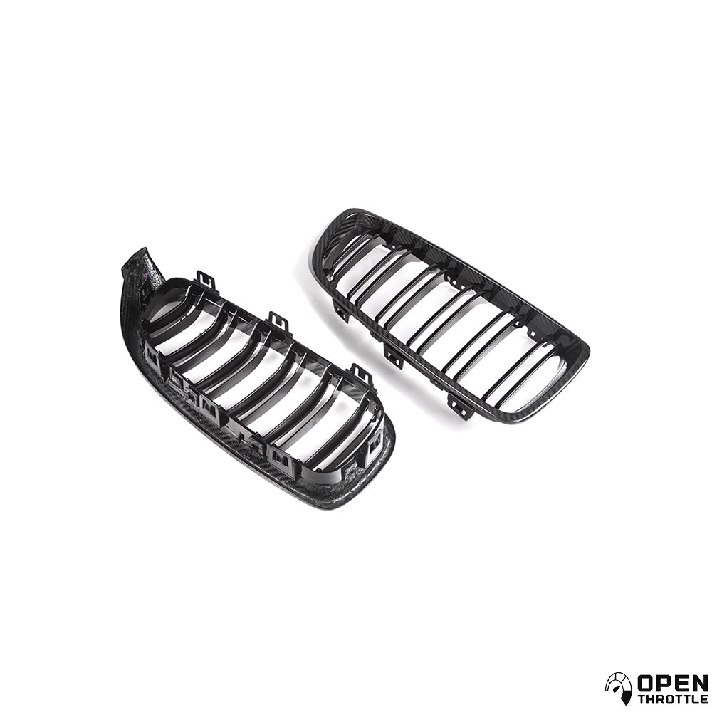 M PERFORMANCE STYLE KÜHLERGRILL AUS DRY CARBONFASER FÜR BMW F80 M3 / F82 M4 / F30 3er / F32 4er