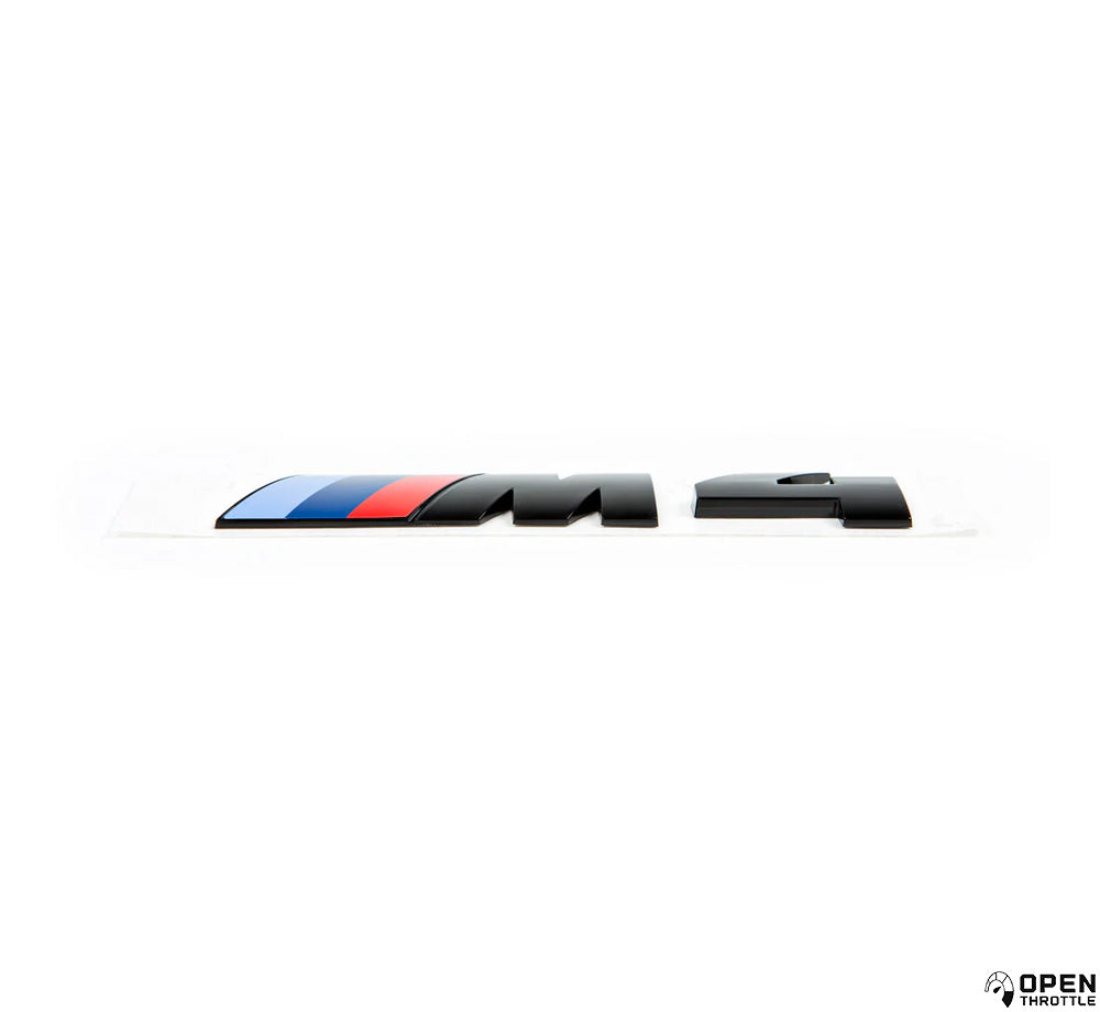 GLOSS BLACK M4 BADGE TRUNK EMBLEM FOR BMW M4 F82