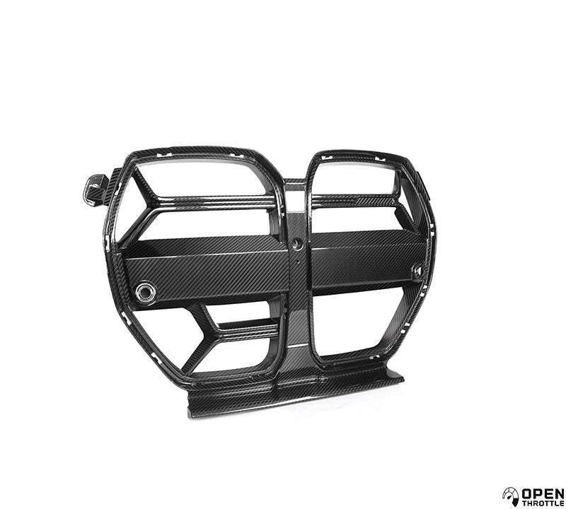 CSL-STIL TROCKENE CARBONFASER-GRILL FÜR BMW M3 G80 G81/ M4 G82 G83