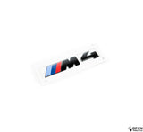 GLOSS BLACK M4 BADGE TRUNK EMBLEM FOR BMW M4 F82