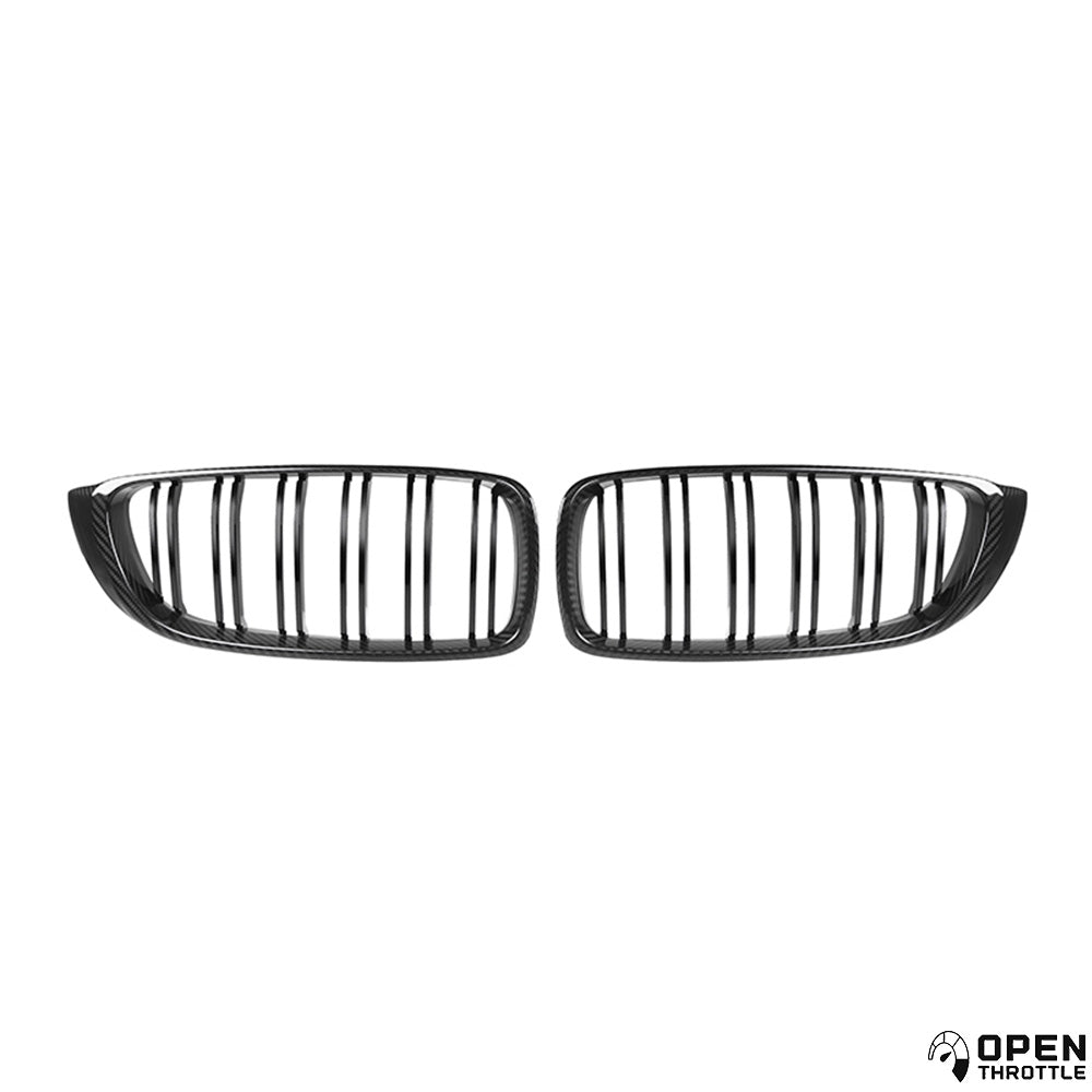 M PERFORMANCE STYLE KÜHLERGRILL AUS DRY CARBONFASER FÜR BMW F80 M3 / F82 M4 / F30 3er / F32 4er