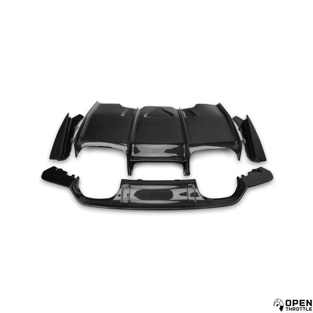 PSM STYLE CARBONFASER-DIFFUSOR FÜR BMW M3 F80 / M4 F82