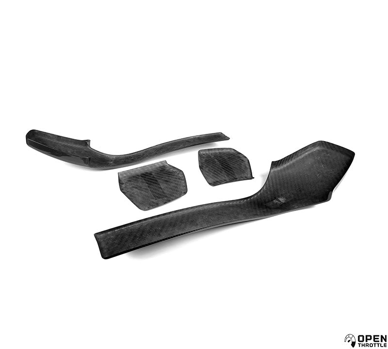 DRY CARBON FIBRE SEAT BACKS FOR BMW M2C F87 / M3 F80 / M4 F82