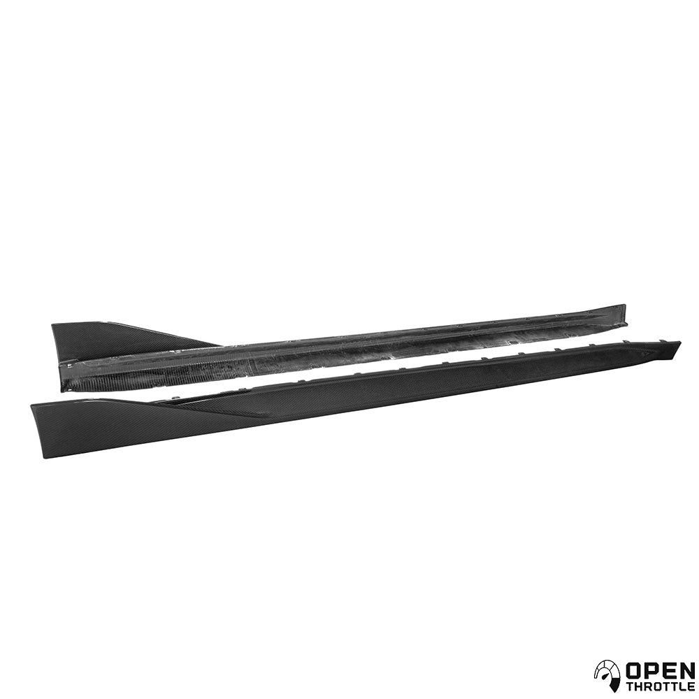 M PERFORMANCE STYLE DRY CARBON SIDE SKIRTS FOR G80 G81 M3 / G82 G83 M4