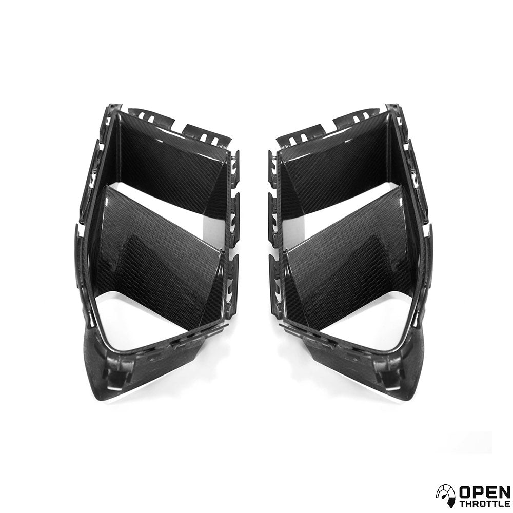 M PERFORMANCE STYLE CARBON FIBER FRONT DUCTS FOR G80 G81 M3 / G82 G83 M4